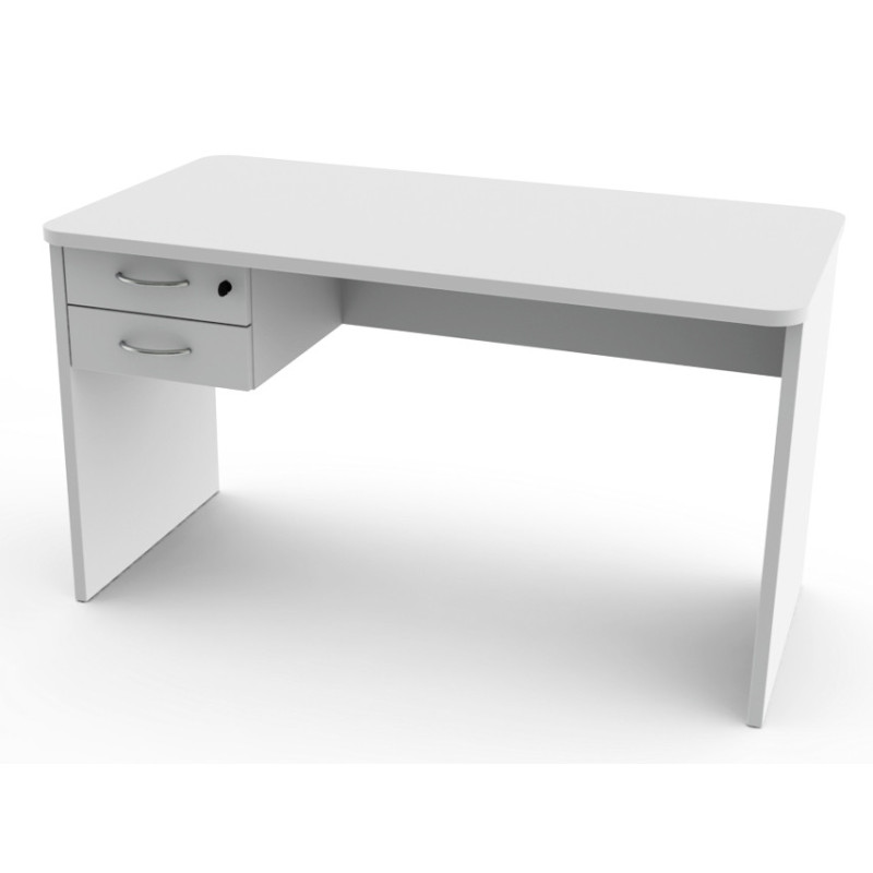 SCRIVANIA 120x70x h73 cm - con 2 cassetti e lati